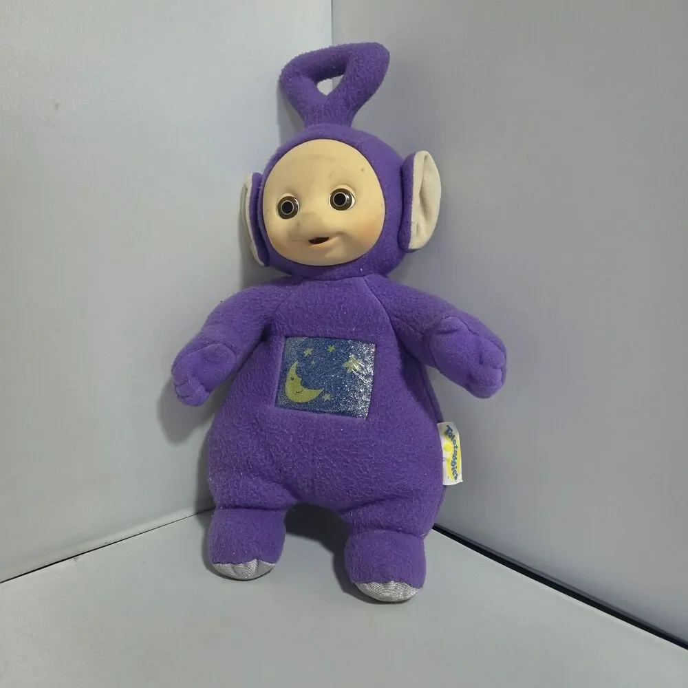 Vtg Teletubbies Tinky Winky Plush Light Up Purple 1999 13